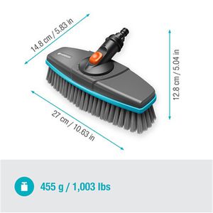 Produktbild für Waschbürste Gardena Cleansystem Stielbürste soft