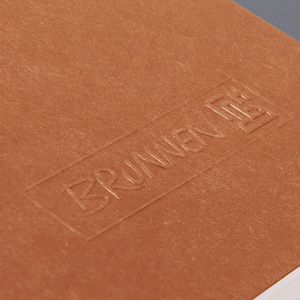 Produktbild für Notizbuch Brunnen FACT!plus, 104367270, braun, A6