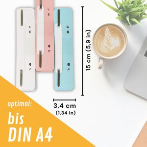 Produktbild für Heftstreifen perfect-line 34 x 150mm, farbig sortiert