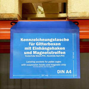 Produktbild für Kennzeichnungstasche Sprintis A4 quer