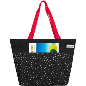 Produktbild für Einkaufstasche anndora TW-8205-230 SNÖVIT, schwarz / weiß
