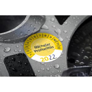 Produktbild für Prüfplaketten Zweckform 7905, nächster Prüftermin
