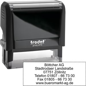 Stempel Trodat Printy, 4915