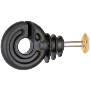 Produktbild für Isolatoren AKO Compact, mit Holzgewinde, Ringisolator