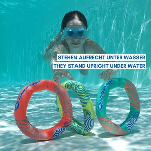 Produktbild für Tauchspielzeug Schildkröt 970326 Neopren Tauchringe Ocean