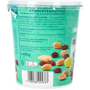 Produktbild für Studentenfutter Maryland süß &amp; salzig