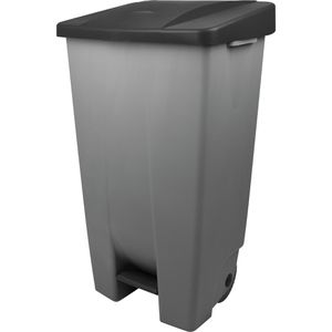 Mülleimer Helit H2405595, the step chief, grau