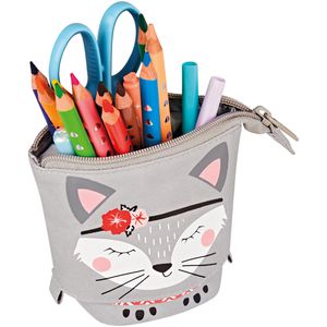 Produktbild für Federmäppchen Herlitz Stifteköcher Kitty