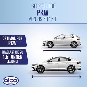Produktbild für Scherenwagenheber Alca 436000, mit Kurbel