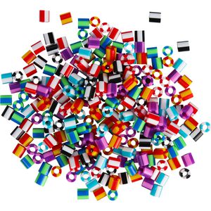 Produktbild für Bügelperlen Hama-Perlen 207-90 Streifen Mix