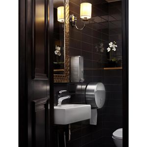 Produktbild für Toilettenpapierspender Katrin Gigant 992967, L System