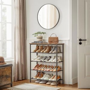 Produktbild für Schuhregal Vasagle LBS036B01, aus Metall