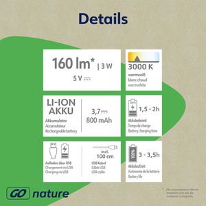 Produktbild für Tischlampe Müller-Licht Loki, weiß, LED, warmweiß