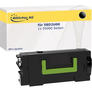 Produktbild für Toner Böttcher-AG für Lexmark 58D2U00 Prebate