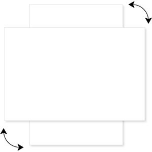 Produktbild für Whiteboard ALLboards MetalBoards, Classic White