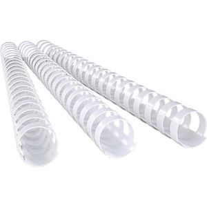 Produktbild für Plastikbinderücken Fellowes 53474, weiß, für A4