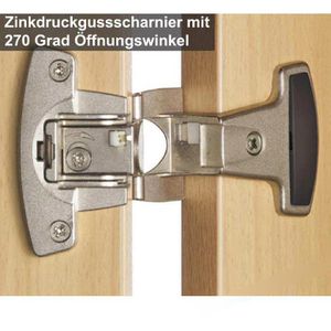 Produktbild für Kombischrank Hammerbacher Solid 6770, ahorn