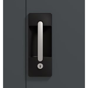 Produktbild für Magazinschrank CP-Möbel Serie 13, anthrazit