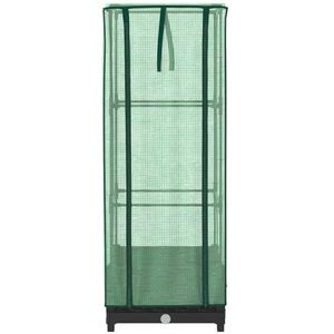 Produktbild für Hochbeet vidaXL 4015809, aus Kunststoff und Eisen