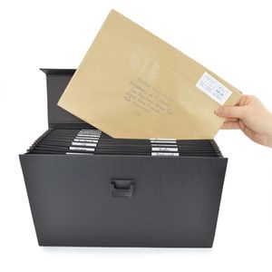 Produktbild für Fächermappe RAPESCO 1555, A4, schwarz