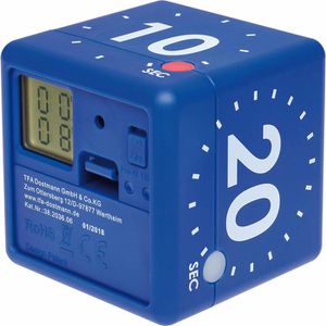 Produktbild für Timer TFA 38.2036.06 Cube Sport digital