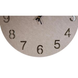 Produktbild für Wanduhr Unilux Hello, Kunststoff, analog, Quarzuhr