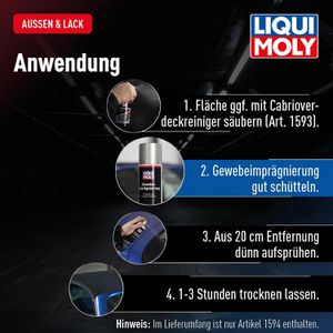 Produktbild für Textilimprägnierung Liqui-Moly Gewebeimprägnierung