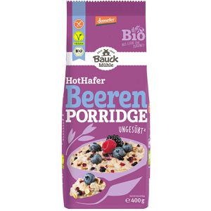 Haferbrei Bauckhof HotHafer Beeren Porridge demeter, BIO