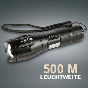 Produktbild für Taschenlampe Eaxus 10W, LED, mit Batterie
