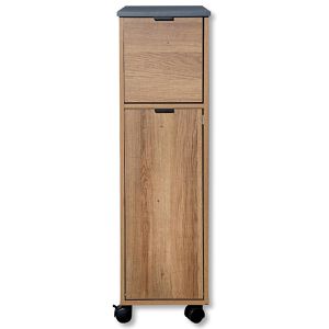 Produktbild für Nischenregal Kesper 24851, braun, mit Rollen