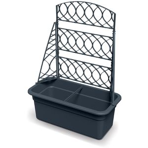 Produktbild für Pflanzkasten Prosperplast Bloma anthrazit