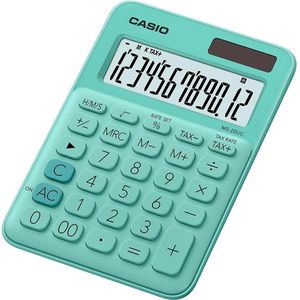 Taschenrechner Casio MS 20UC GN,mit Zeitberechnung