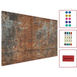 Produktbild für Magnettafel ALLboards MetalBoards, Rost