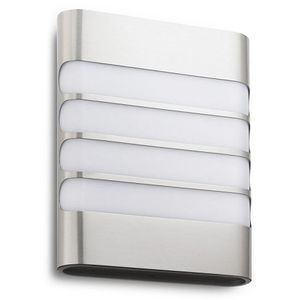 Produktbild für Wandleuchte Philips Raccoon, aus Edelstahl, für außen (IP44)
