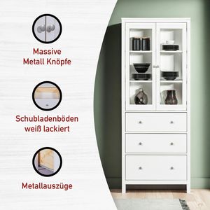 Produktbild für Küchenschrank Inter-Link Chilly Home, weiß, 82 x 197 cm