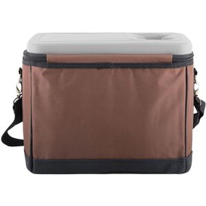 Produktbild für Kühltasche anndora TW-1885-169, braun, faltbar