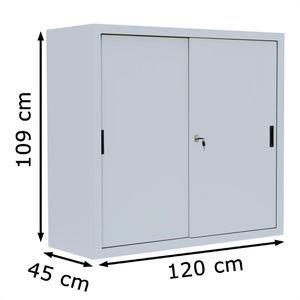 Produktbild für Schiebetürenschrank Lüllmann 550140, abschließbar