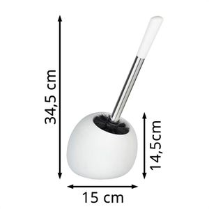 Produktbild für WC-Bürste Wenko Polaris, weiß