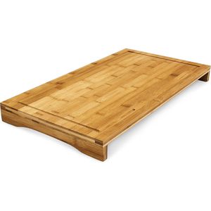 Produktbild für Schneidebrett Relaxdays 10017614 XL, Bambus
