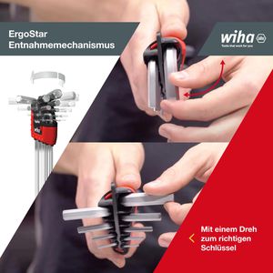 Produktbild für Sechskantschlüssel Wiha 369RH9, 37351