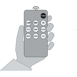 Produktbild für Luftkühler Master BC221, mit Fernbedienung &amp; Timer