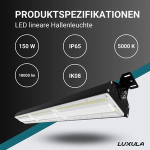 Produktbild für LED-Hallenstrahler Luxula LX500122, 18.000 Lumen