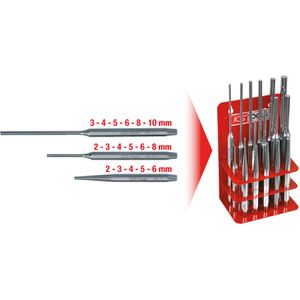 Produktbild für Durchtreiber KS-Tools 156.0180, 115 - 200 mm, Set