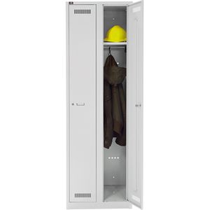 Produktbild für Spind Bisley-Light GL06D1-245, lichtgrau