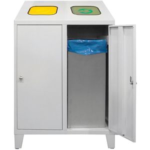 Produktbild für Mülleimer ADB 45443, lichtgrau
