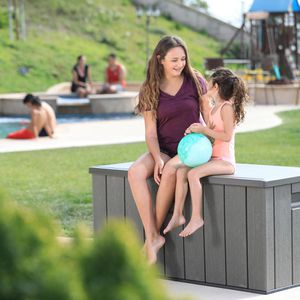 Produktbild für Gartenbox Lifetime 60215, aus Kunststoff