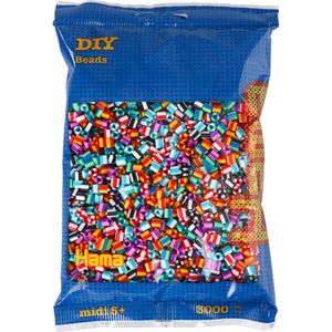 Bügelperlen Hama-Perlen 201-90 Streifen Mix