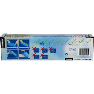 Produktbild für Frischhaltefolie Papstar 10518 PVC, 30cm x 300m