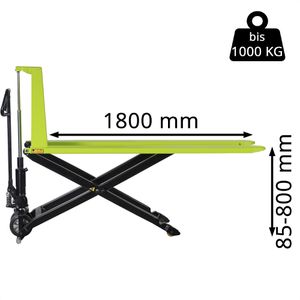 Produktbild für Hubwagen Pramac HX10M, Tragkraft 1000kg