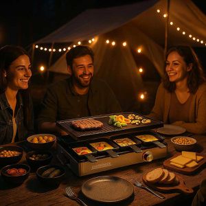 Produktbild für Raclette-Grill Gastroback Pancake Station 42563, 8 Personen